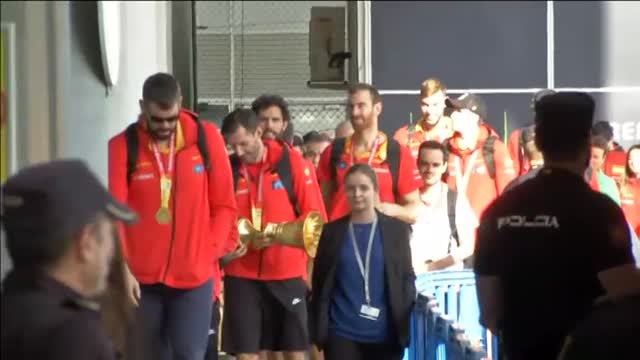 La selección española ya está en Madrid para celebrar el título mundial