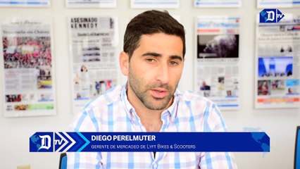 Diego Perelmuter, gerente de mercadeo de Lyft Bikes & Scooters