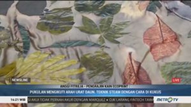 Mengenal Usaha Unik Kain Ecoprint