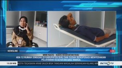 Pemprov Riau Dirikan Posko Kesehatan Gratis Bagi Korban Kabut Asap