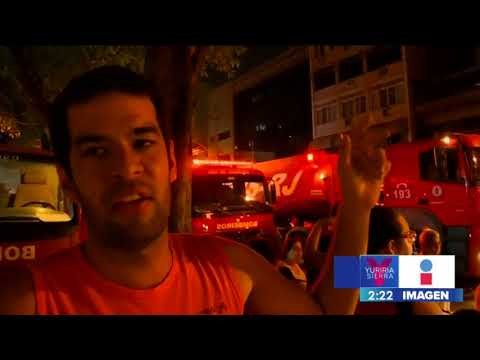 ¡Ya son 11 los muertos por incendio en hospital de Río de Janeiro! | Noticias con Yuriria Sierra