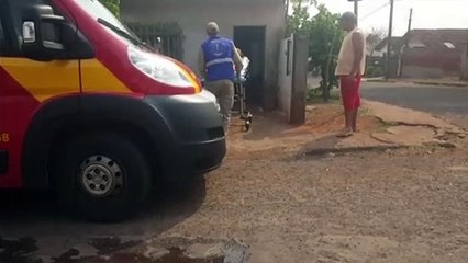 Siate atende adolescente vítima de acidente no Julieta Bueno