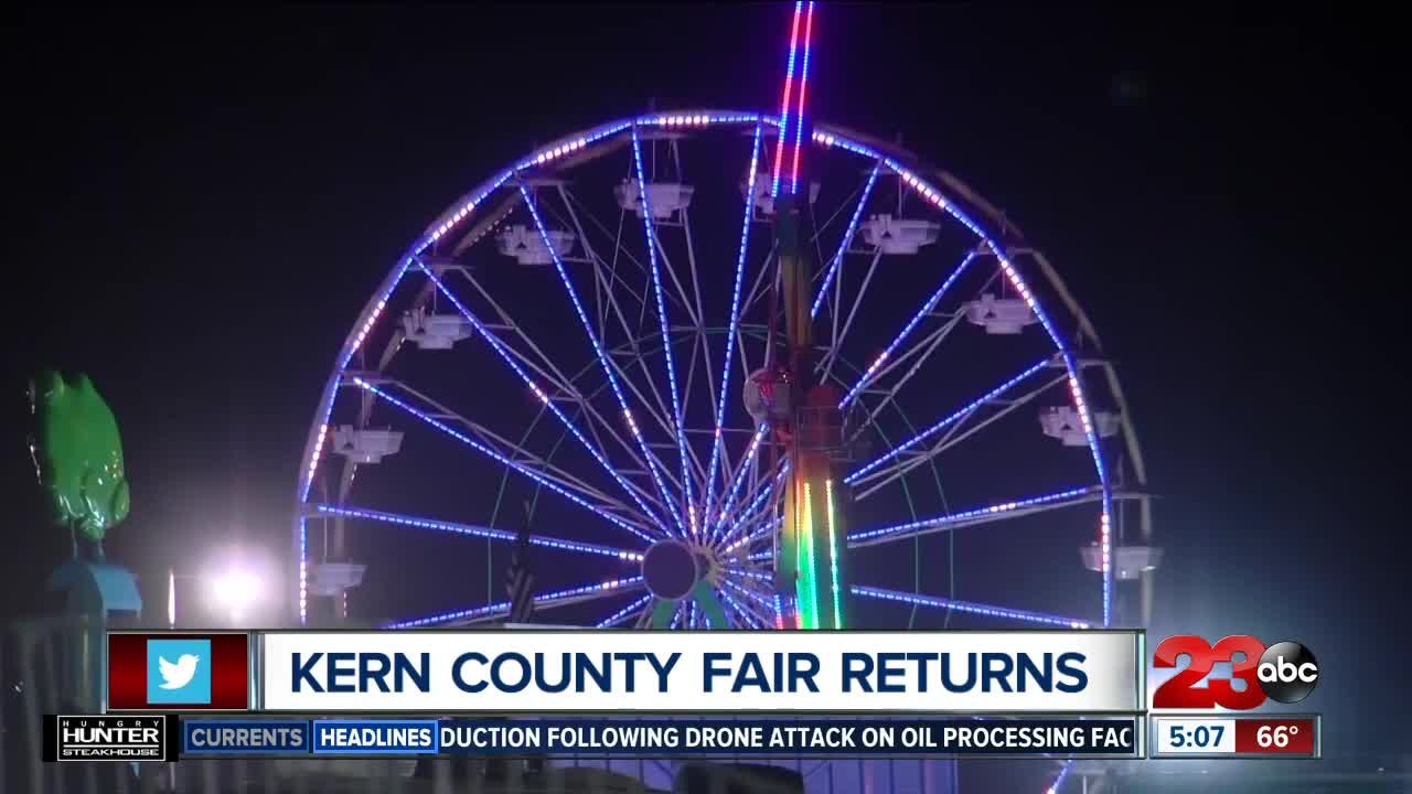 Kern County Fair returns this week