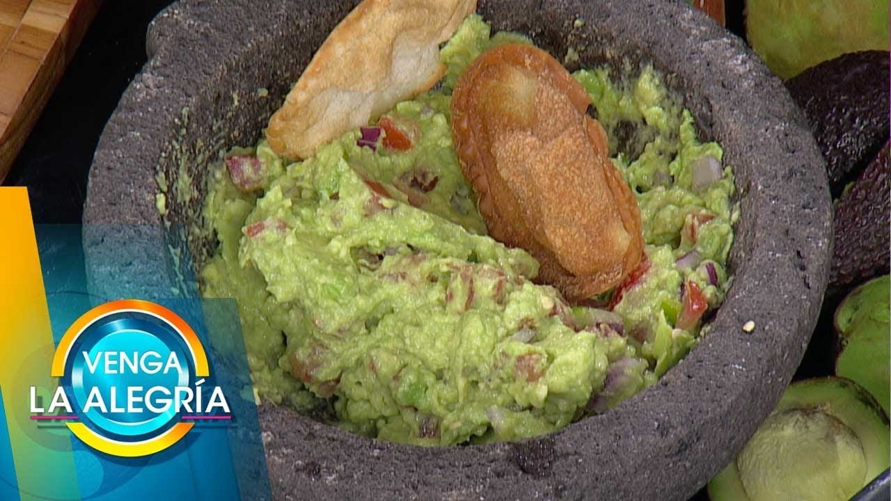 Receta: ¡Un delicioso guacamole con totopos para este puente! | Venga La Alegría