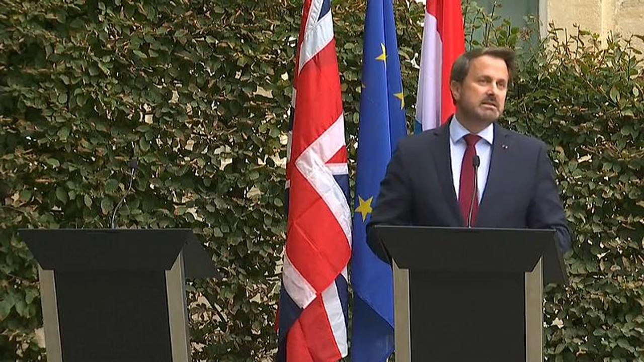 Boris Johnson: “Brexit” spontan in Luxemburg
