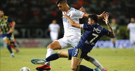 Fenerbahçeli yıldızlara Alanyaspor maçında tepki yağdı