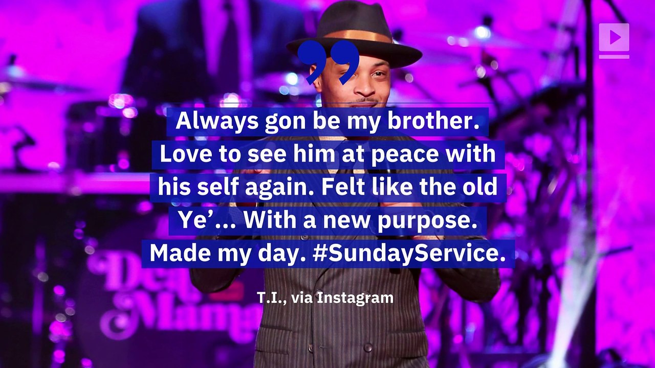 T.I. Says Kanye West Is 'Back to Normal'