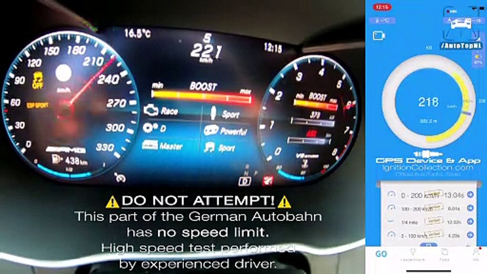 2020 Mercedes C63 S Amg 0 287km H Acceleration Top Speed By Autotopnl Dailymotion Video