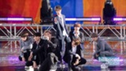 BTS Return to Work After Month-Long Break | Billboard News