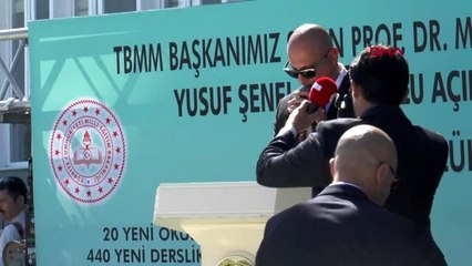 Tbmm başkanı şentop: öğrencilere vatan ve millet sevgisinin de verilmesi gerekir