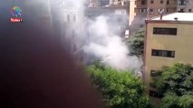مواطن يشكو حريق القمامة داخل مدرسة بحلمية الزيتون
