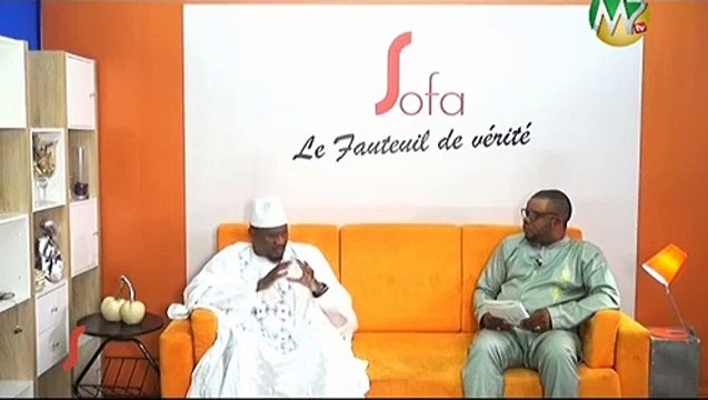 SOFA ¨LE FAUTEUIL DE VÉRITÉ¨ 10 QUESTIONS, 1 SEUL JOKER. INVITÉ : ABOUBACAR YACOUB DOUCOURE . Pdt/ Plate-Forme des Jeunes Musulmans et Patriotes.