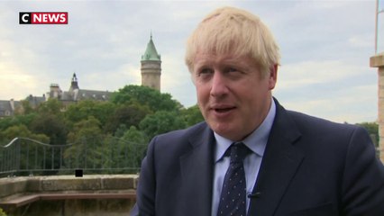 Boris à Johnson à Luxembourg : «Oui, il y a de bonnes chances qu'un accord soit conclu»