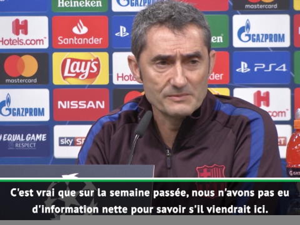 Groupe F - Valverde prudent avec Messi