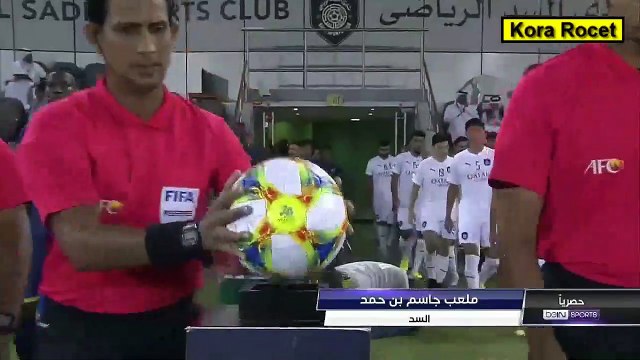 ملخص مباراة السد القطري والنصر السعودي3-1 ديربى الخليج وجنون عصام الشوالي مباراة قويه ابطال اسيا