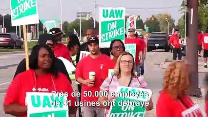 Automobile: les salariés américains de GM en grève, la première depuis 2007