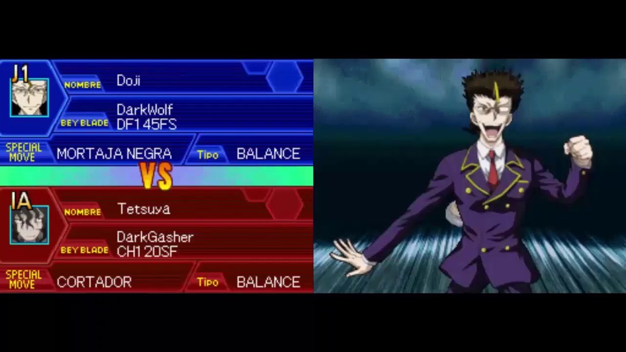 Beyblade Metal Masters NDS - Modo Arcade con Doji #MetalFight #RJ_Anda