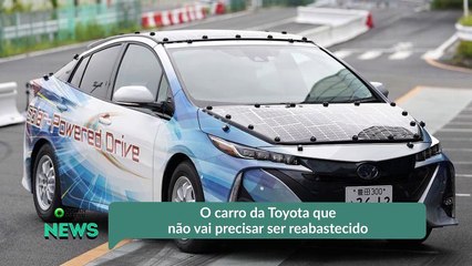 O carro da Toyota que não vai precisar ser reabastecido