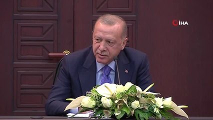Cumhurbaşkanı Erdoğan: "Anayasa Komitesinin oluşumuna dair çalışmanın başarı ile tamamlanması ve...