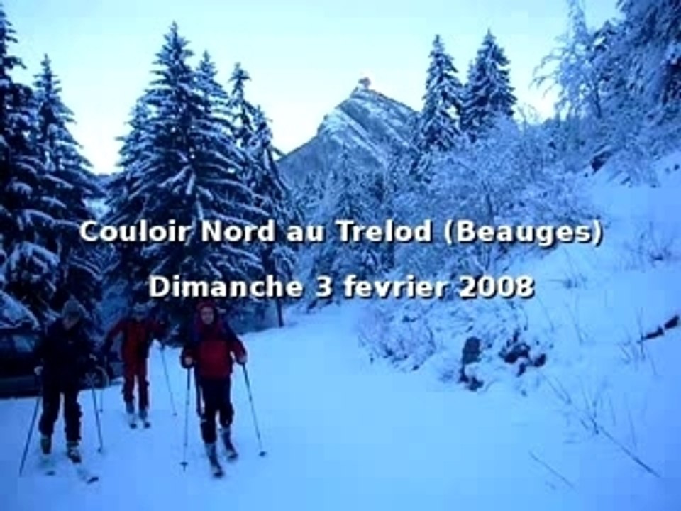 Couloir Nord au Trelod