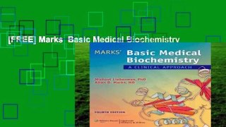 [FREE] Marks  Basic Medical Biochemistry