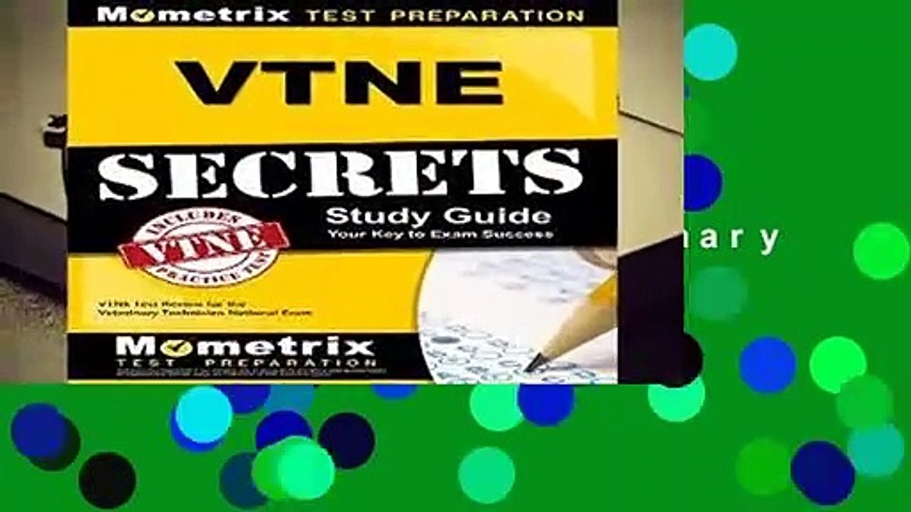[Doc] VTNE Secrets Study Guide VTNE Test Review for the Veterinary