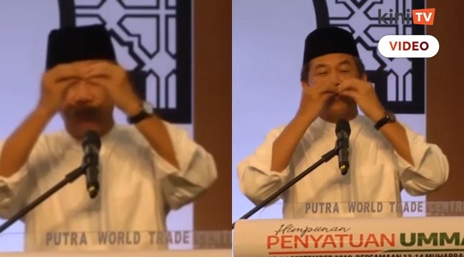 Kami nak cium mulut ke, cium pipi ke tapi kami tahu batas agama - Tok Mat