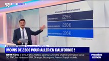 Moins de 230€ pour aller en Californie... Les prix des billets d'avion entre la France et les États-Unis n'ont jamais été aussi bas