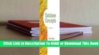 [Read] Database Concepts  For Online