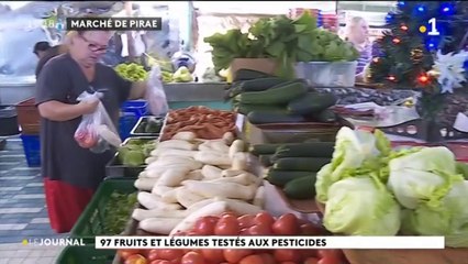 Des résidus de pesticides sur le pota local, les salades et les carottes importées