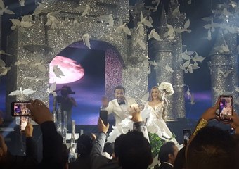 أحمد فهمي وهنا الزاهد يصران على تصوير هذا الفيديو من شهر العسل