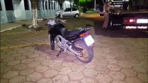 Polícia Militar recupera motocicleta furtada e encaminha para delegacia