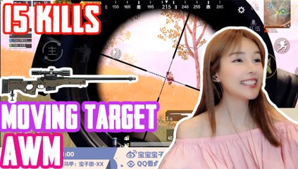 刺激战场：16杀M416女神伤害爆炸，AWM连狙超神【宝子】和平精英PUBG Mobile