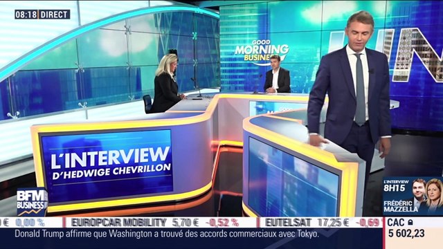 Frédéric Mazella est l'invité d'Hedwige Chevrillon - 17/09