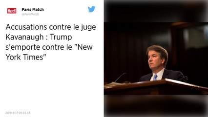 Trump fustige les médias après la rectification d'un article sur un juge de la cour Suprême