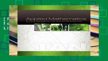[READ] Applied Mathematics for the Managerial, Life, and Social Sciences