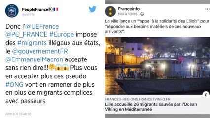 Lille accueille 26 migrants sauvés en Méditerranée par l’Ocean Viking