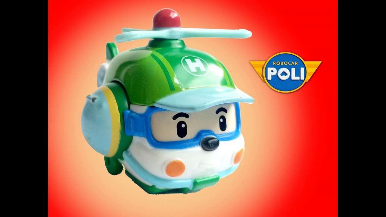 Robocar Poli Die Cast Helly 로보카 폴리 헬리 - Unboxin...