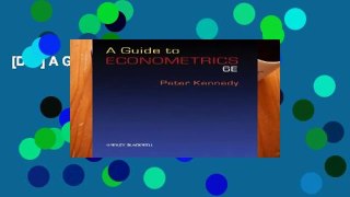 [Doc] A Guide to Econometrics