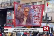 Argentina: Movadef marcha por la liberación de Abimael Guzmán