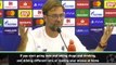 Klopp warns Liverpool's UCL stars against drugs, drinking and cars