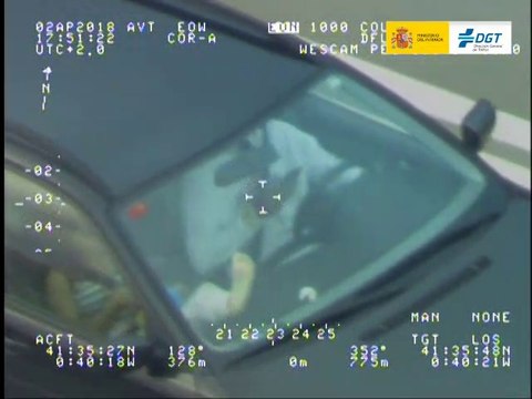 VÍDEO: Cazada doble de Pegasus, al conductor y al copiloto