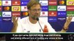 Klopp warns Liverpool's UCL stars against drugs, drinking and cars