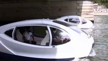 Découvrez les "SeaBubbles" à Paris !