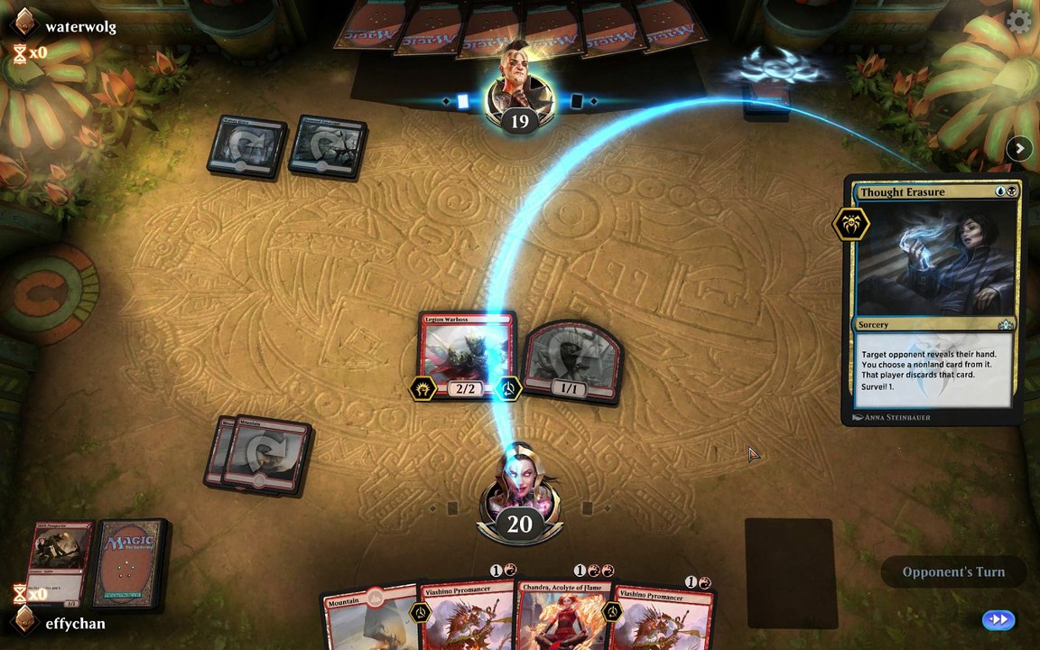 Mono Red vs Dimir Control (Standard Ranked)