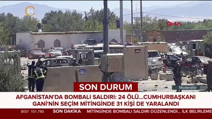 Afganistan'da bombalı saldırı