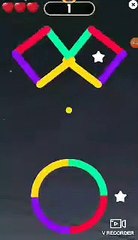 Colour ball playing game