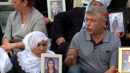 Diyarbakır hdp önündeki eylemde 15'inci gün; aile sayısı 36 oldu