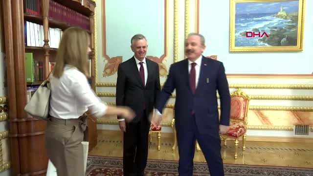Ankara tbmm başkanı şentop kanada ankara büyükelçisini kabul etti
