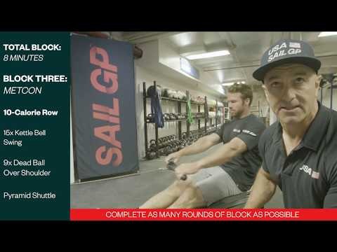 SailGP Workout // Metabolic Conditioning // 10-Calorie Row